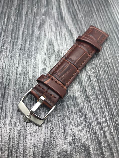 rolex ladies leather strap|genuine Rolex leather watch straps.